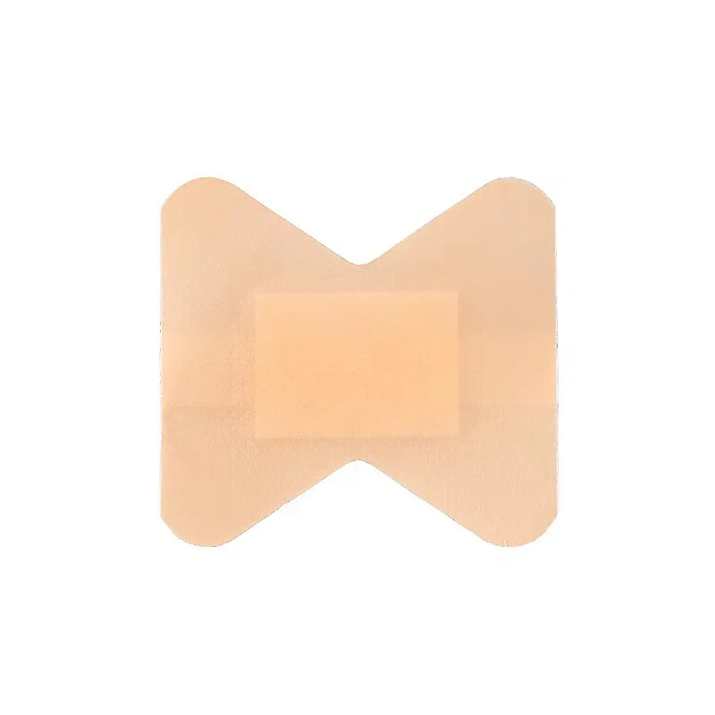 50pcs/set PE Fingertip Dressing Band Aid for First Aid Wound Plaster Breathable Adhesive Bandages Patch Strips 45*51mm 2