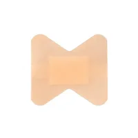 50pcs/set PE Fingertip Dressing Band Aid for First Aid Wound Plaster Breathable Adhesive Bandages Patch Strips 45*51mm 2