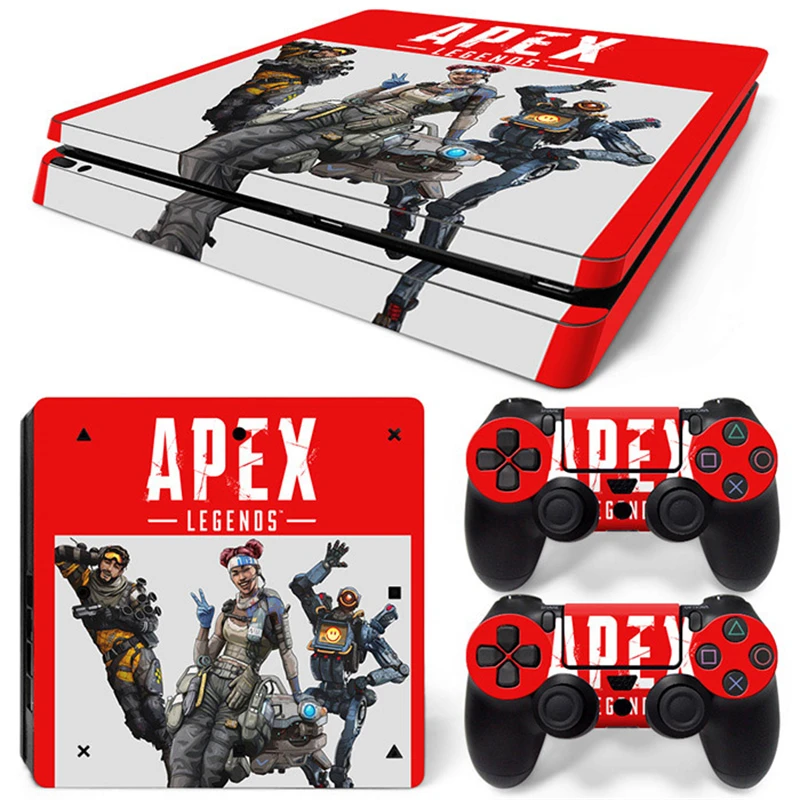 Apex Game Ps4 Slim Skin Sticker Decal Cover Per Ps4 Slim Console E 2 Controller Skin Vinyl Slim Sticker Decal