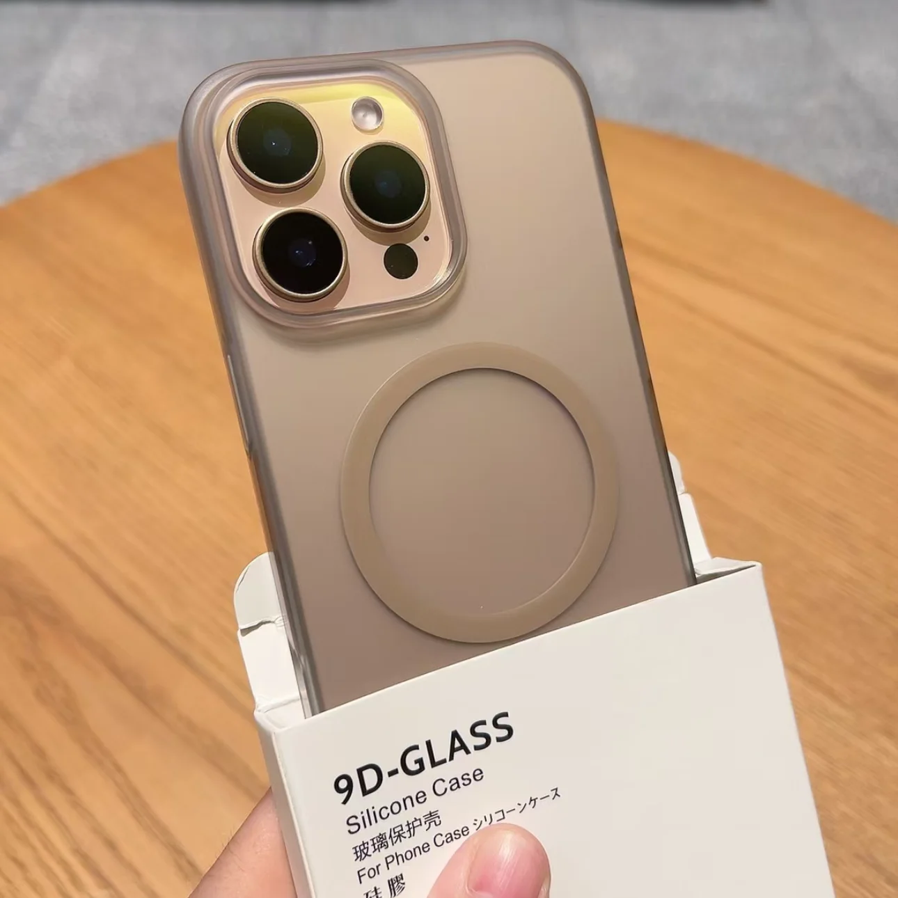Ultra-Thin Translucent Magnetic Matte Shockproof Bumper Case