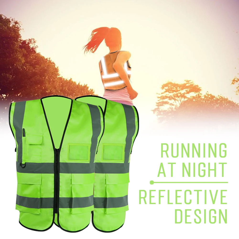 Motorcycle Reflective Vests Reflective Vest For Night Riding Running Vest Scooter cycling Jackets
