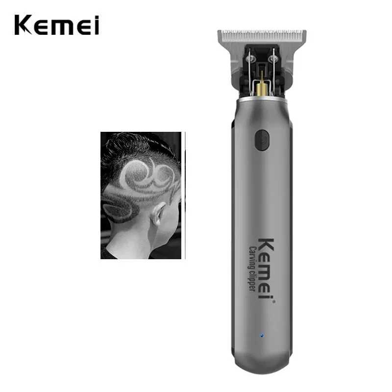 KemeiHairLinersClippersMenBeardTrimmerZeroGappedTBladeHair