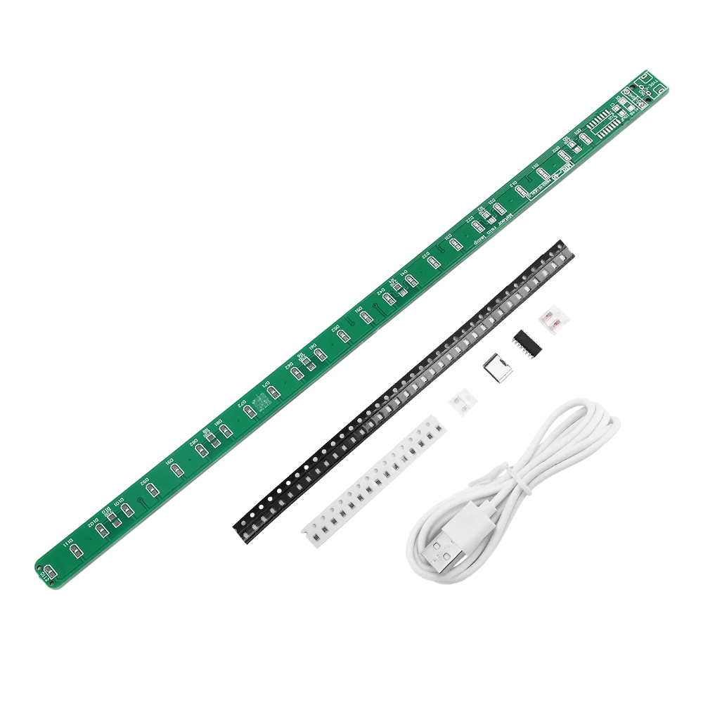 DC5V SMD LED Meteor Light Kit Electronic DIY Manufacturing Parts Flashing LED Components Electronic Training Kit DIY