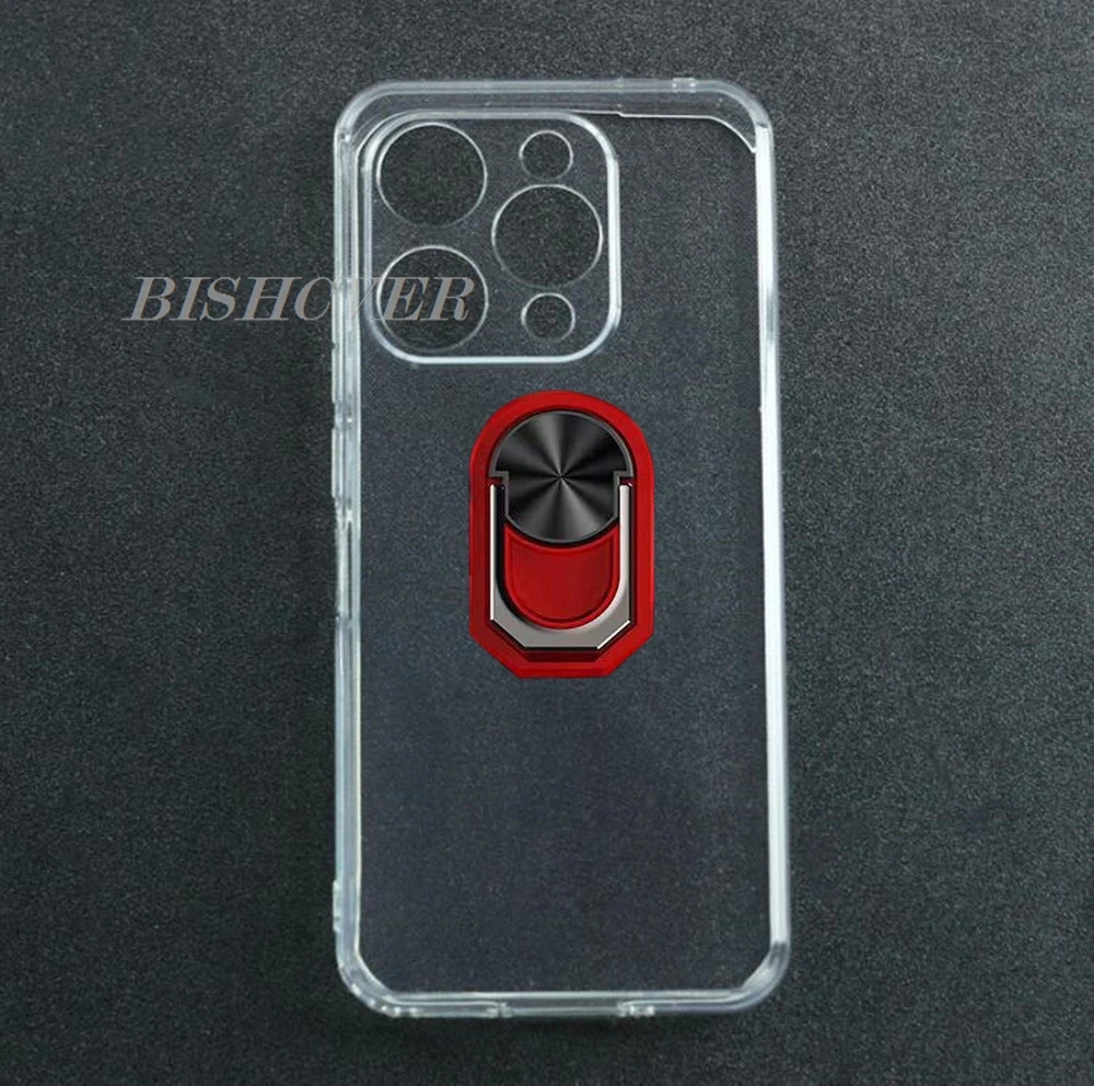 Oukitel WP52 용 충격 방지 링 거치대, 6.6 인치 OukitelWP52 WP 52 케이스, 소프트 실리콘 TPU 보호 거치대 커버