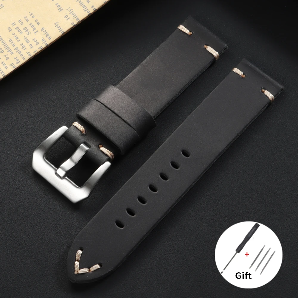 Vintage Leather Strap - Classic Business Band