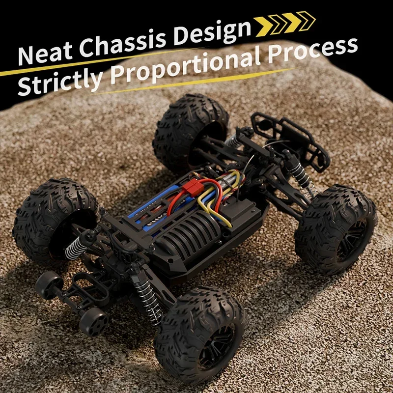2025년 신제품 1:16 4WD 원격 조종 자동차 35km/h 고속 오프로드 RC 자동차 전지형 2.4G 전기 RC 자동차 LED 라이트 포함