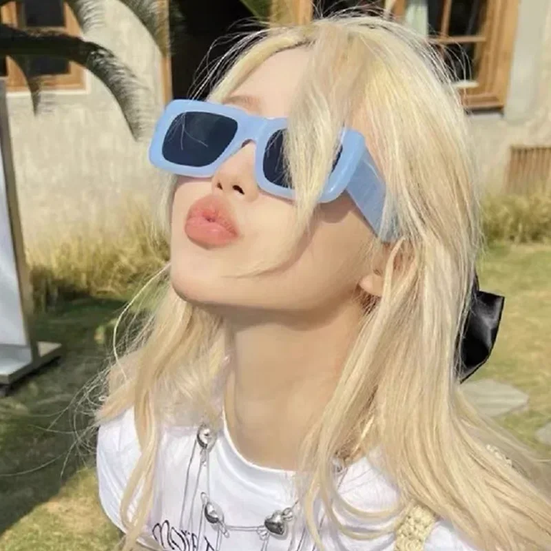 Fashion Luxury Retro Small Square Frame Sunglasses Women Summer Vintage Fashion luxury retro small square frame sunglasses women summer vintage