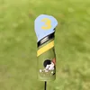 Golf Headcovers, Driver Wood Cover Set, Driver Fairway Hybrid Golf Wood Clubs Head Cover 3