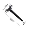 Solar Lighting Mounting Bracket Mounting Bar Light Mounting Bracket for Parking Lot Lights Post Tree Wall Mounted Tire Barn Lamp 6