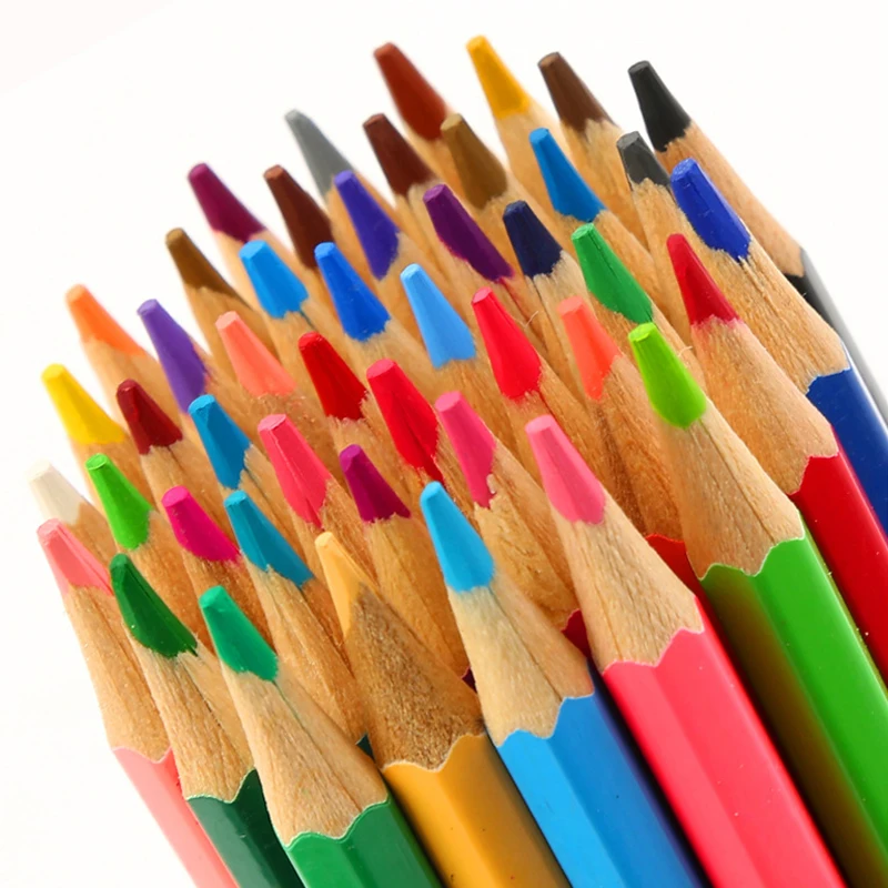 드로잉 스케치 세트, 금속 컬러 연필, 색칠 연필, Brutfuner 아티스트용 전문 미술 용품, 48 색, 72/120 색