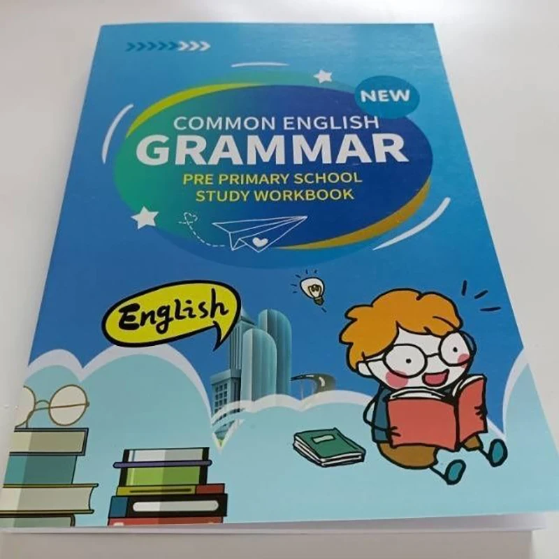 English Grammar Knowledge Exercise Book Children's English Enlightenment Special Training Natural Spelling Books