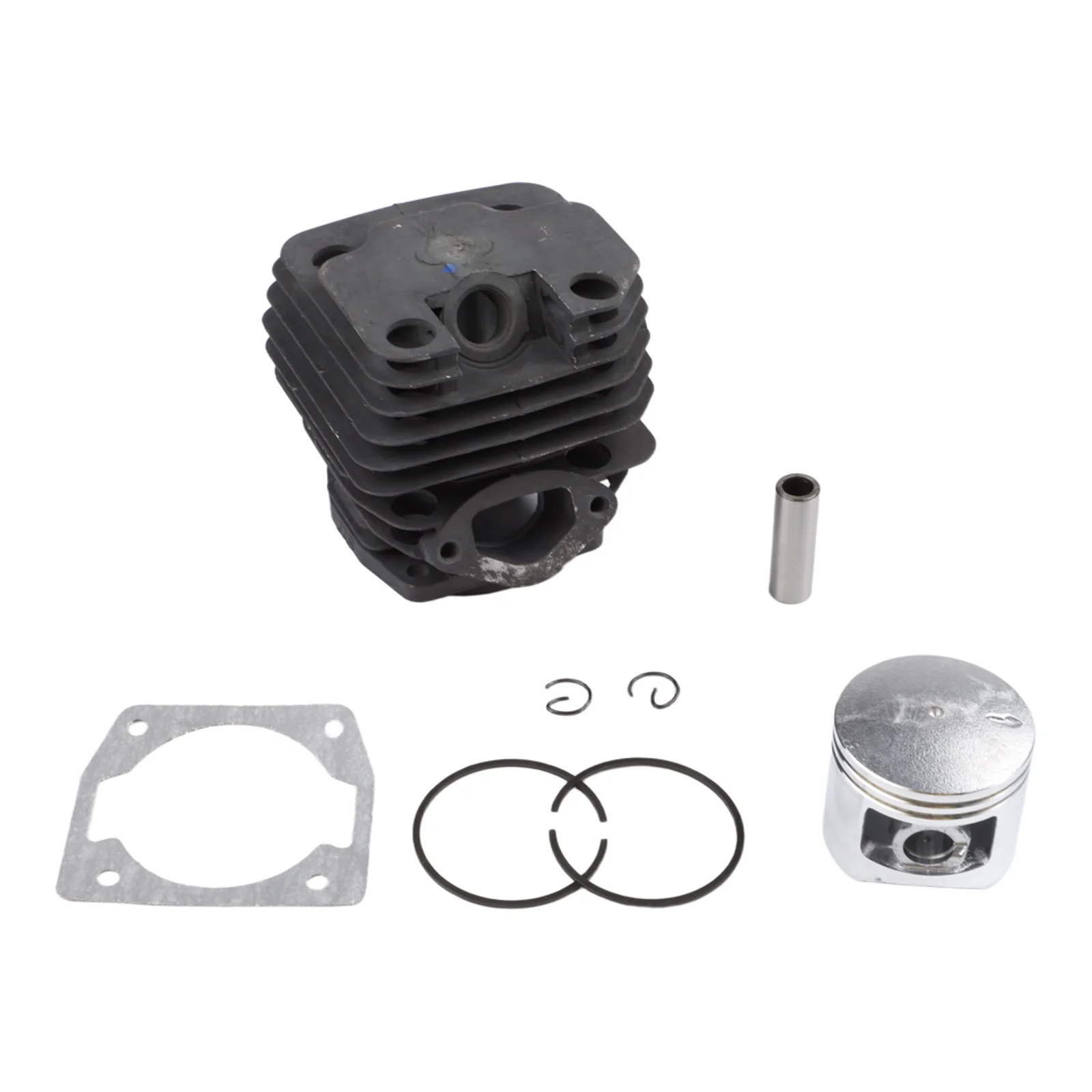Zenoah 45cc 체인톱 엔진 유지보수용 43mm 실린더 키트(피스톤 링 니들 및 서클립 부품 포함)