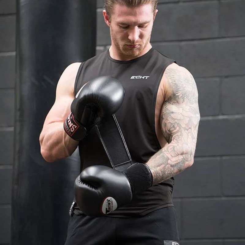 2022 New Mens Canottiere Palestre Allenamento Fitness Gilet Di Cotone Casual Senza Maniche Canotta Canottiera Abbigliamento Gilet Stampato Per Uomo