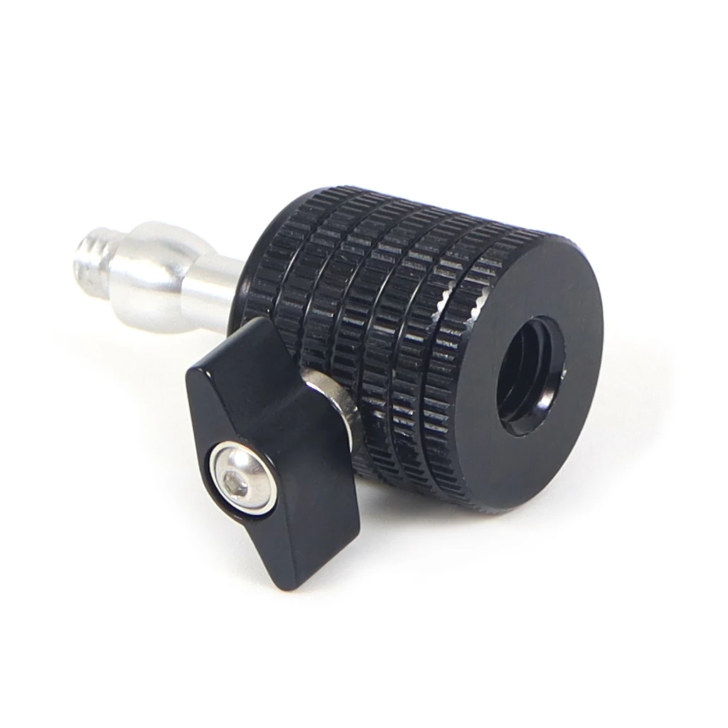 Leaplumin Testa A Sfera In Alluminio Con Attacco Rapido E Slitta Fredda, Rotazione 360°, Vite 1/4 Per Treppiede, Smartphone, Reflex, Mirrorless