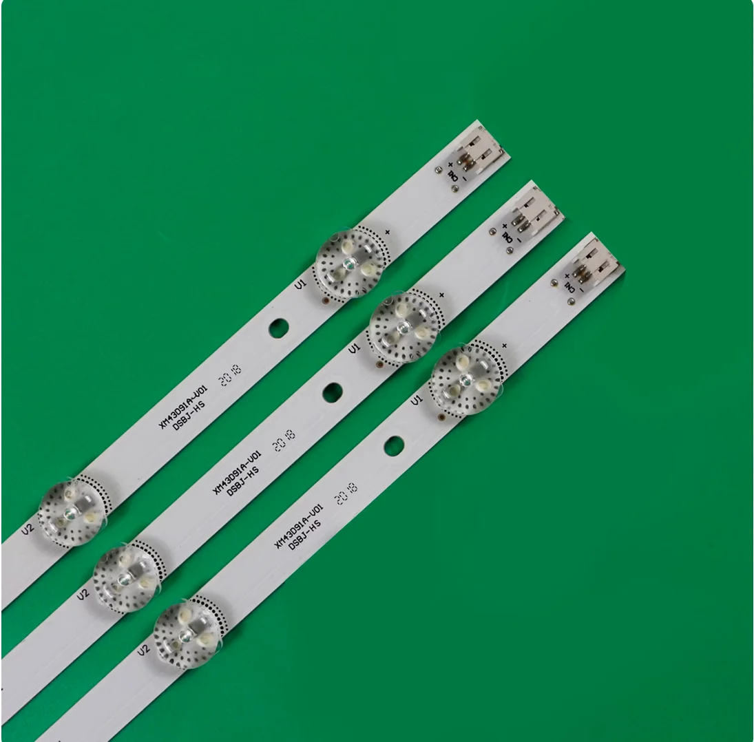 LED Backlight strip for 43D18S XMNJ43D09-ZC62AG-01 303XM430002