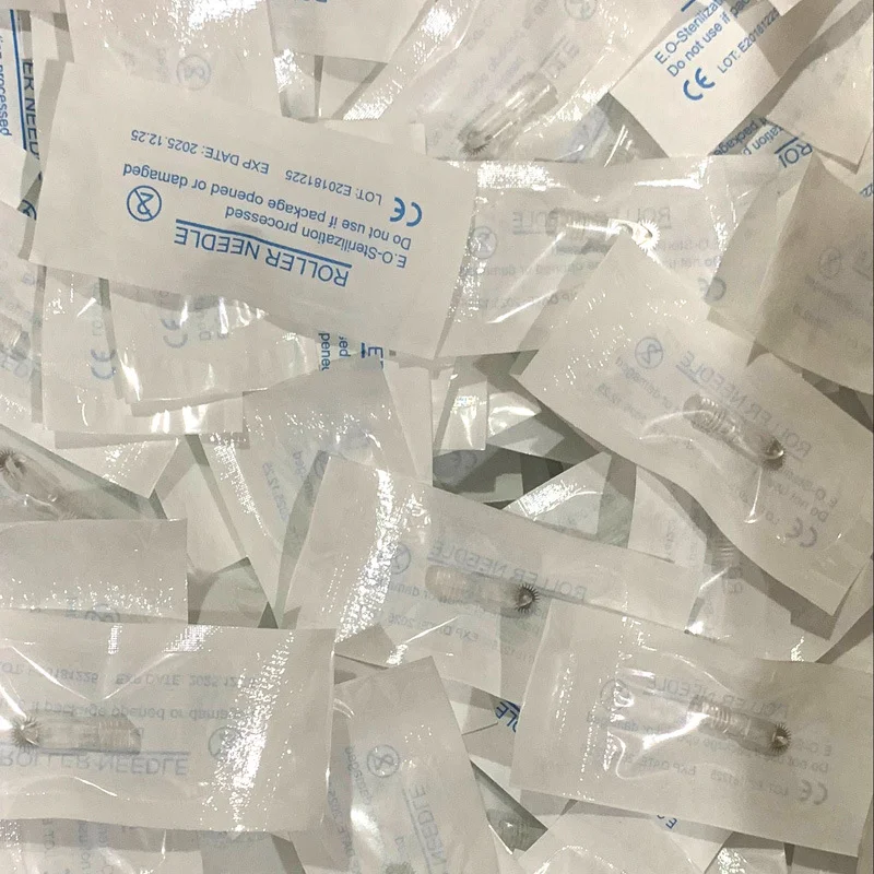 

5pcs Microblading Needles Roller Eyebrow Permanent Makeup Fog Eyebrow Shading Blades Embroidery Disposable for Manual Pen Tattoo