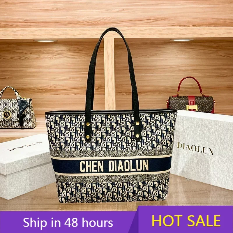 

Сумка-мессенджер на плечо с вышивкой, дизайнерский роскошный брендовый вместительный Повседневный тоут, Женский кошелек и сумочка