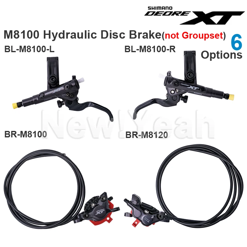 油圧ディスクブレーキ,SHIMANO-DEORE xt m8100,ブレーキレバー,BR