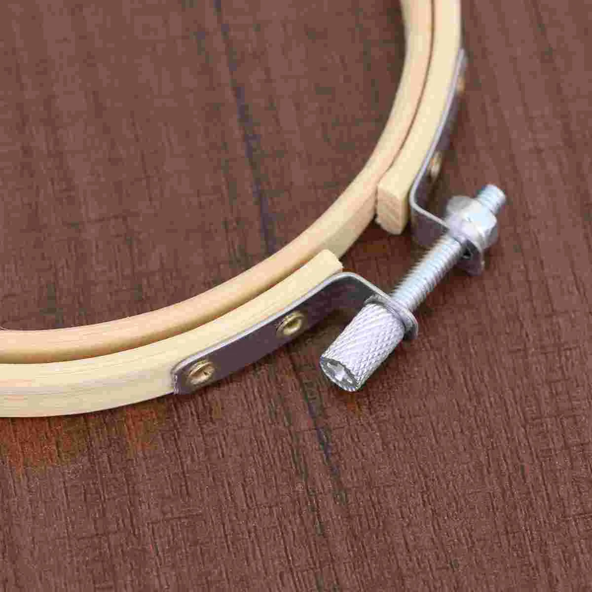 1Pc Bamboo Embroidery Hoop Set Cross Stitch Frame Needlework Sewing Hoops Quilting Circle Diy Embroidery Tool Crafts