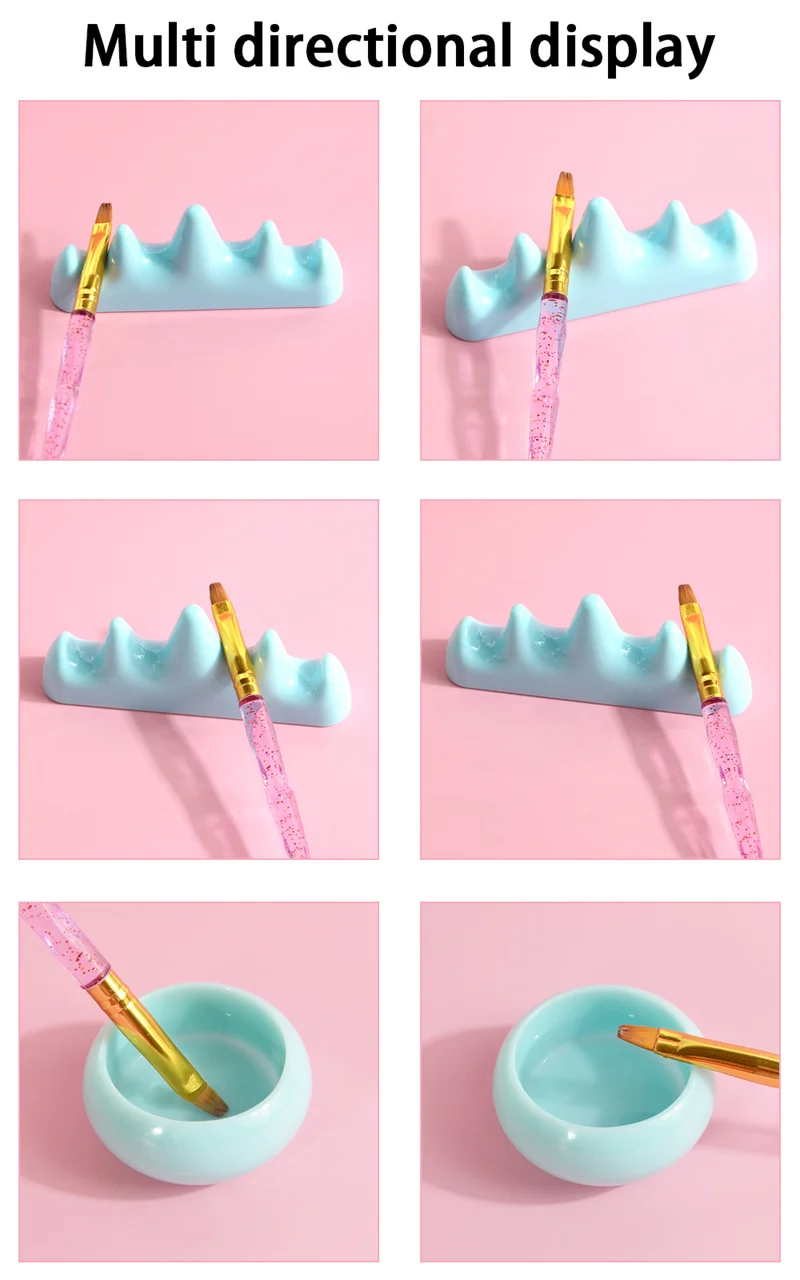 Acrylic Nail Brush Cleaner Cup