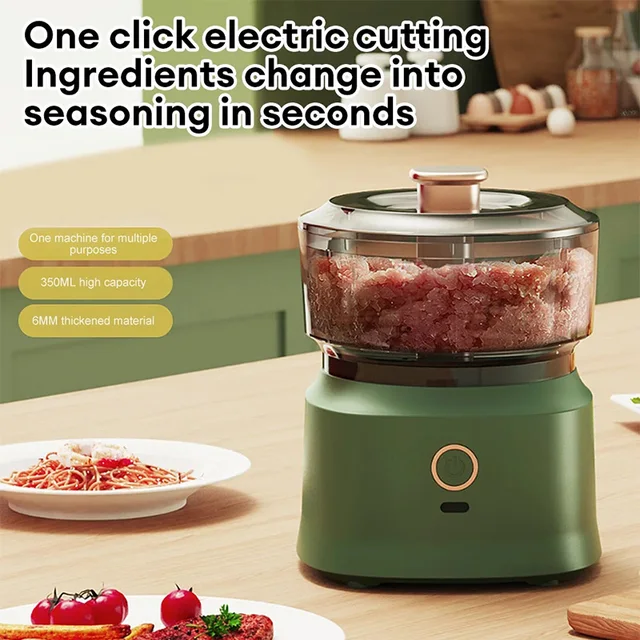 Multifunctional Cooking Machine Steel Kitchen Slicer Food Chopper Vegetable Cutter Usb Slicer Mixer Baby Mini Food Chopper 1