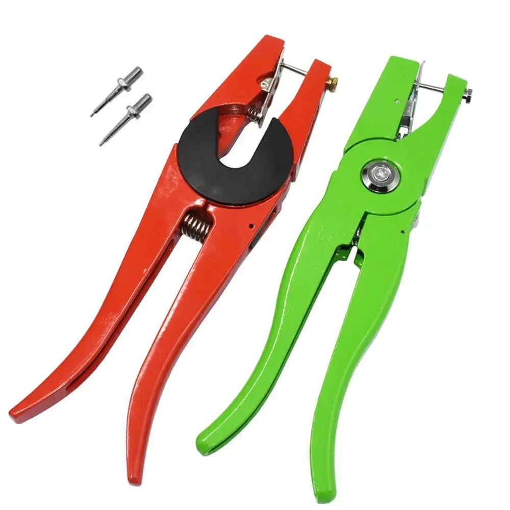 

Ear Tool Pcs Rabbit Thorn Cutter Tag Swine Clamp Farm Metal Animal Applicators Pliers 1 Tongs Identification Cow Sheep &