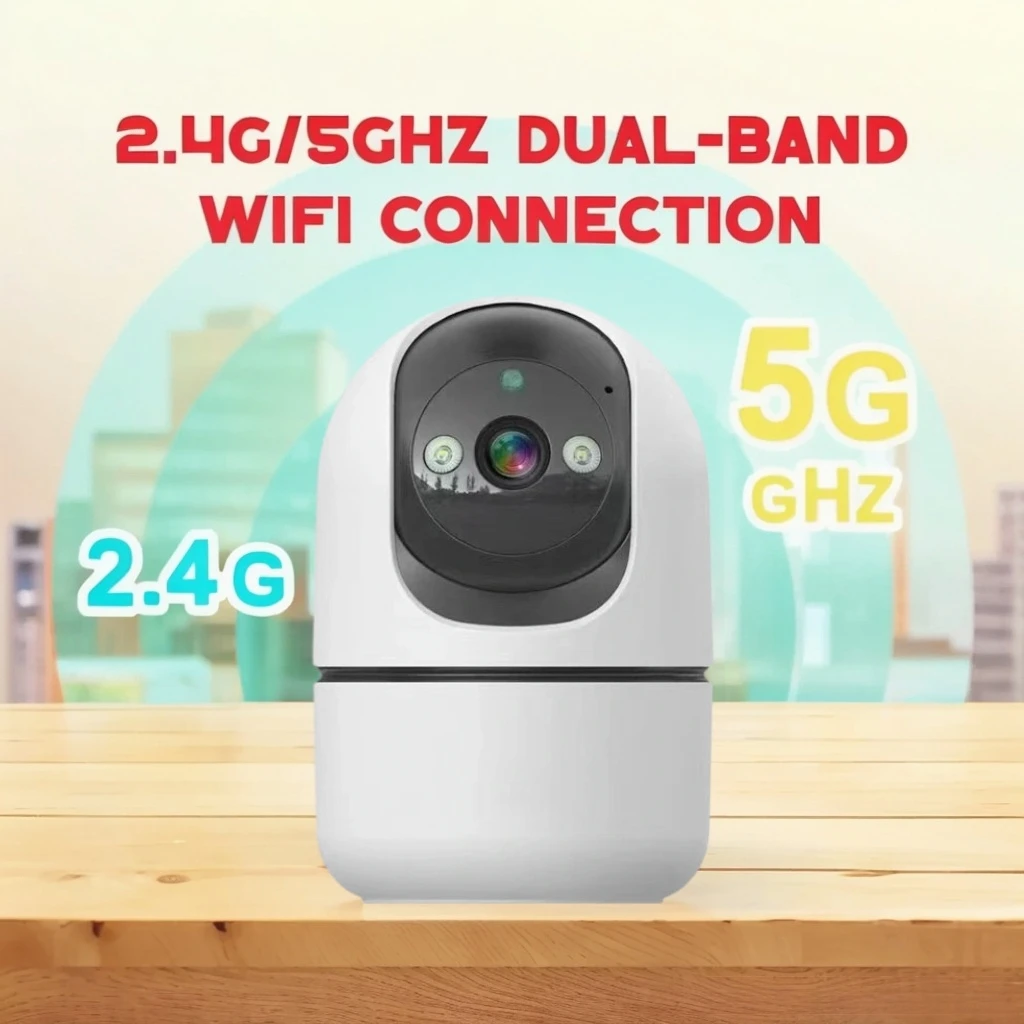 Caméra de surveillance wifi ip tuya avec suivi et vision nocturne_voghion.com
