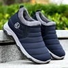 Ankle Boots New Winter Snow Boots Warm Fur Men Slip on Men Comfortable 2023 Casual Shoes Sneakers Non-slip Botas Zapatos Hombre