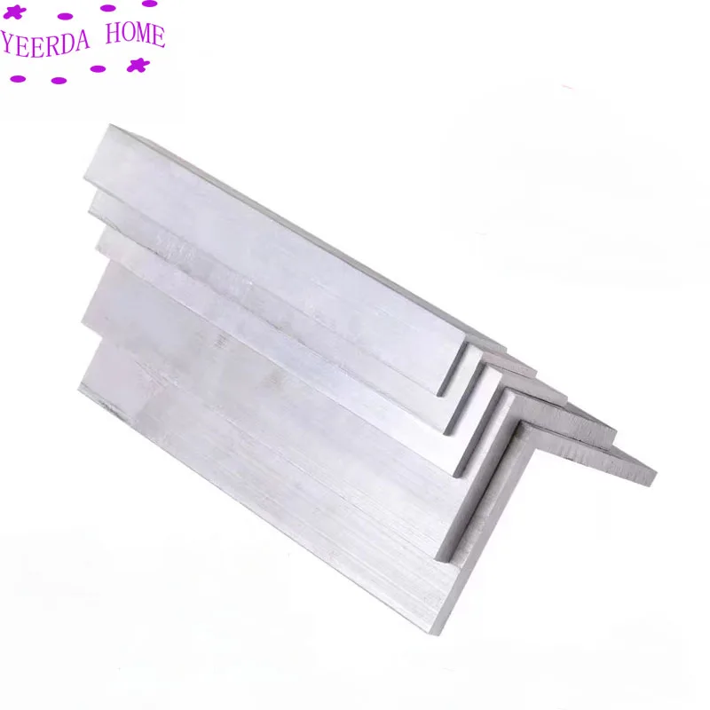 Aluminum Angle Profile Right Angle L-shaped Aluminum Alloy Edging Triangle 90 Degree