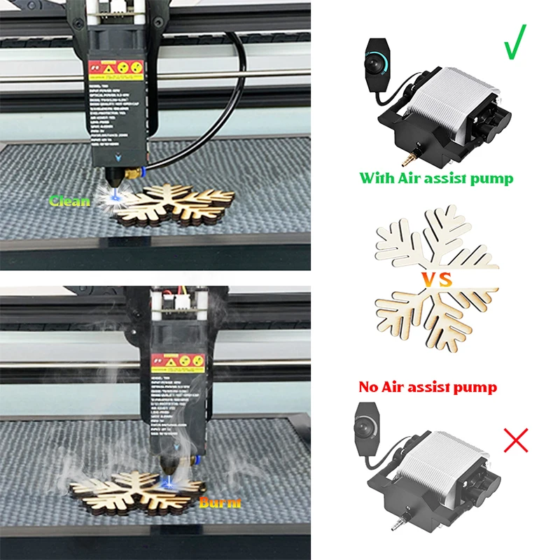 Laser Engraving Cutting Machine Wood Engraver And Cutter Leather