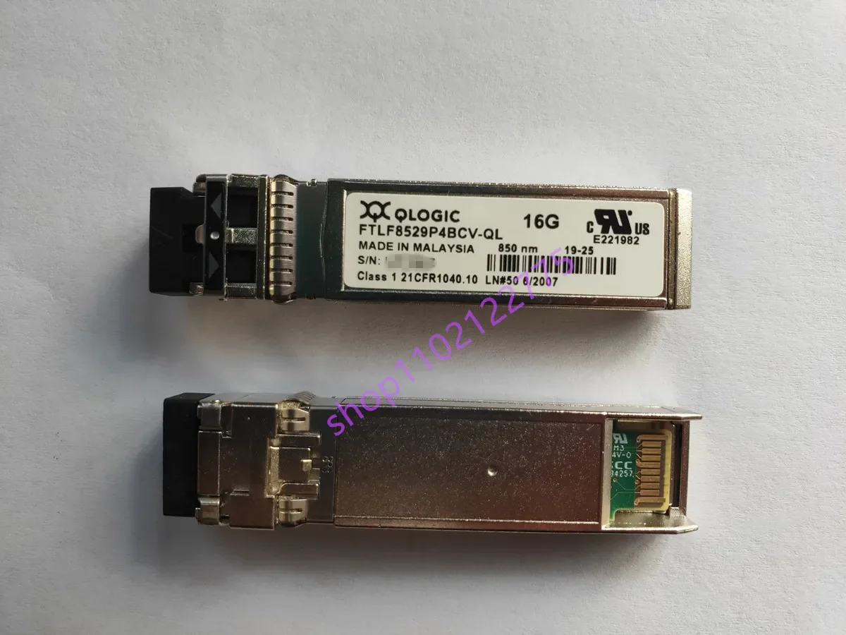 Qlogic Hba Optical Fiber 16g FTLF8529P4BCV-QL/ 850nm SFP 16GB Transceiver/Qle2670 Qle2672 Qle2690 Qle2692 Qlogic Hba Port Module qlogic fc dual port hba 16gb hba fiber channel card qle2672 fiber card 16gb s 16g optical network card