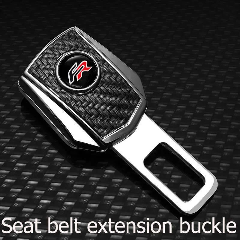 Car seat belt clip extender lock plug is suitable for Seat FR Alhambra Ateca Arona Altea Toledo Tarraco car interior accessories