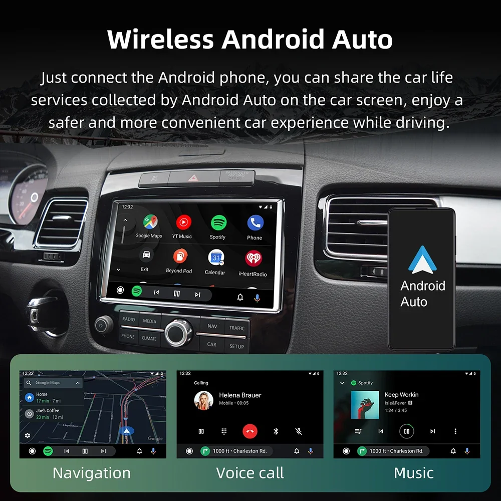 VW Touareg Android Auto Installation Example