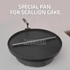 56cm Portable Pancake Pot Circular Gas Iron Plate Pot Commercial Stall Snack Equipment 1