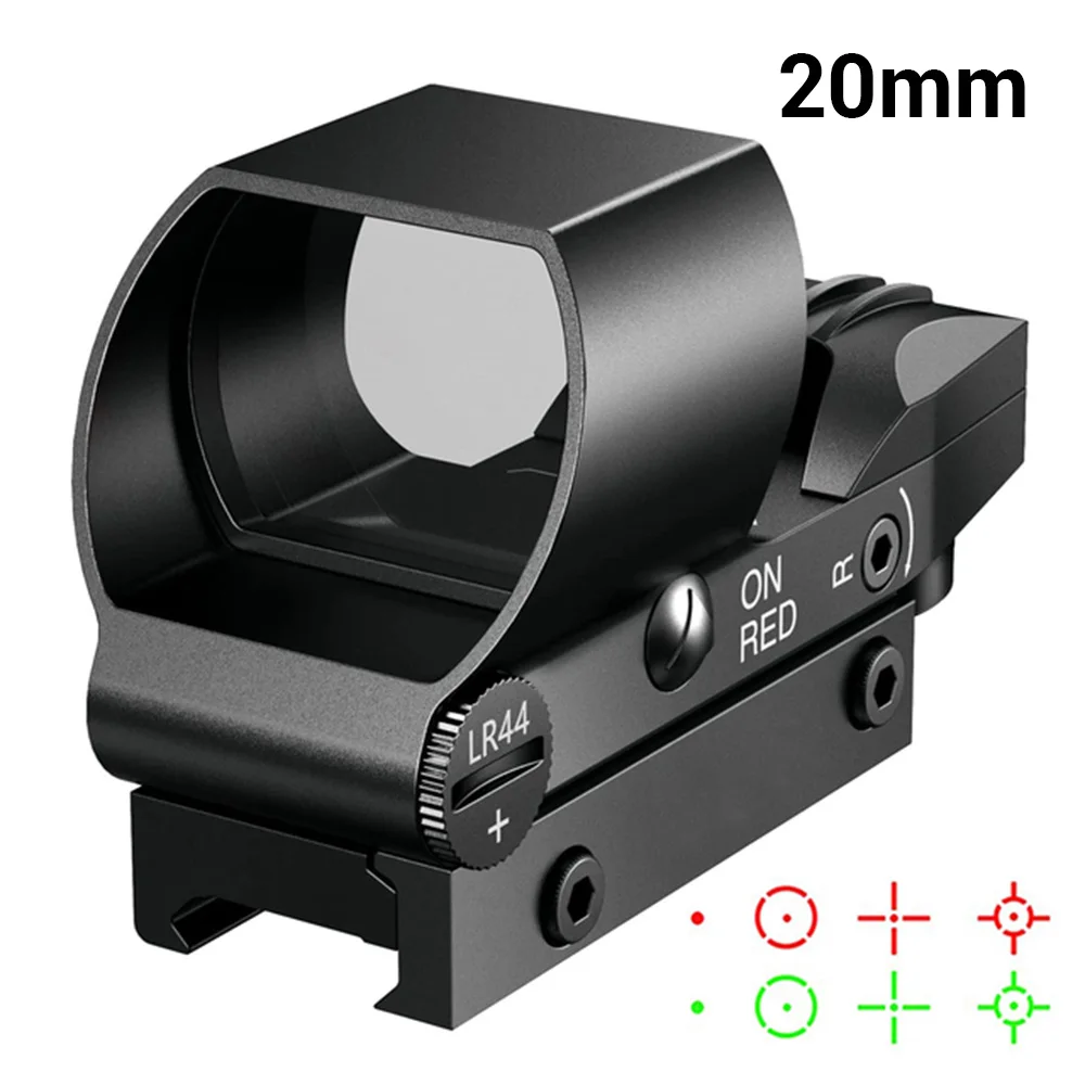 Mirino Red Dot Paike - 4 Reticoli Illuminati Per Pistole | Binario 20mm