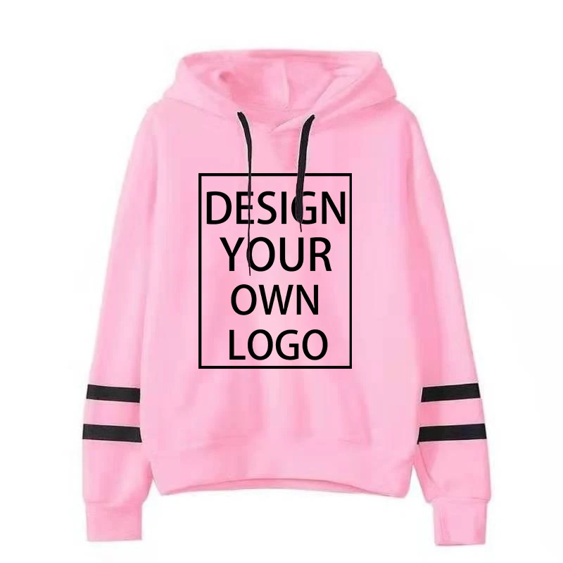 Customized New Autumn Winter Fashion Thin Fleece Hoodies for Women Sweatshirts for Young Women Loose Casual Blouse 6