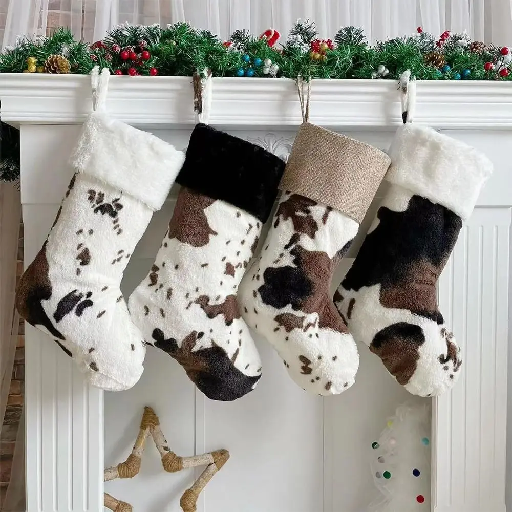 Cow Print Christmas Stocking 5 | Cow Print Christmas Stocking 5