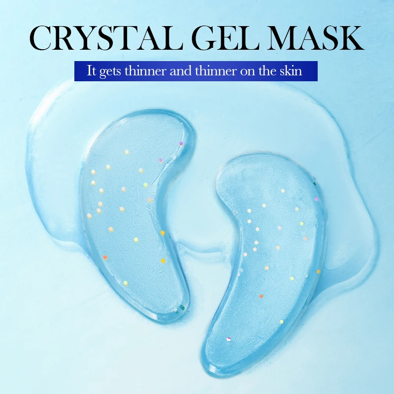 5/10pairs SADOER Hyaluronic Acid Eye Mask Anti Dark Circles Removal Eyes Bags Wrinkles Hydrating Patches Gels for Skin Care