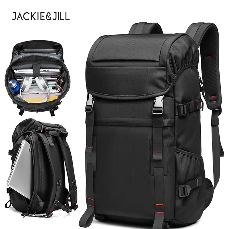 

Jackie&Jill Waterproof Hiking Rucksack Sports School Backpack Large Outdoor Climbing Bag Unisex Camping Trekking Travel Backpack