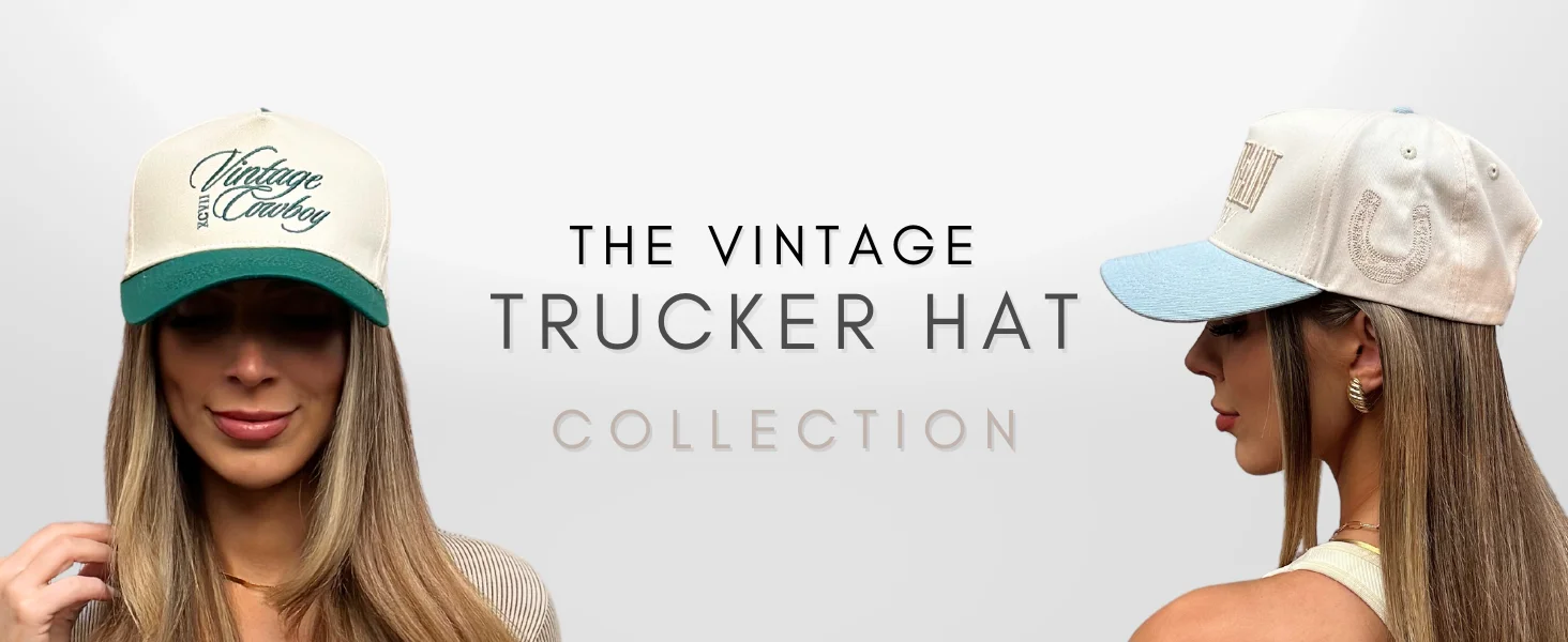 The Vintage Trucker Hat Collection by Citrusy