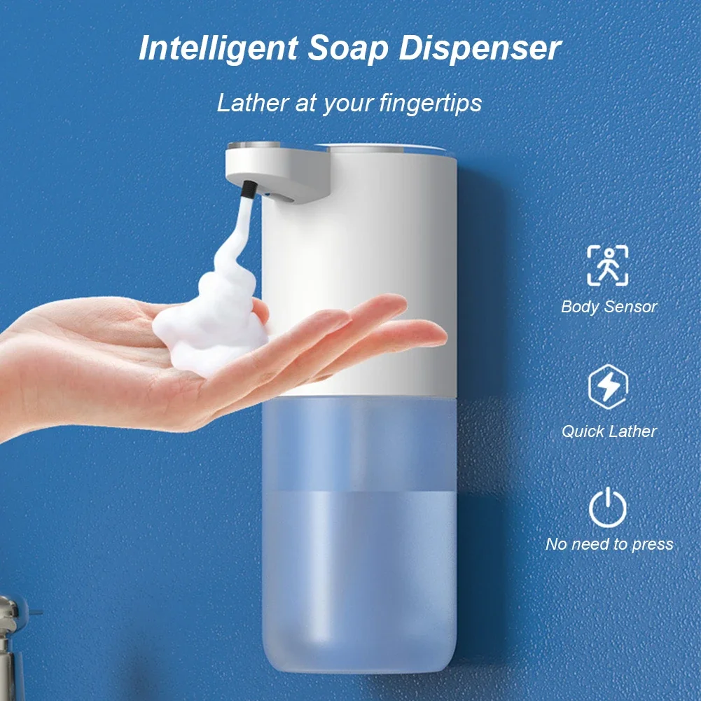 1000ML Automatic/Manual Soap Dispenser Waterproof USB Charging Smart Washing Hand Machine Infrared Sensor for Bathroom Washroom