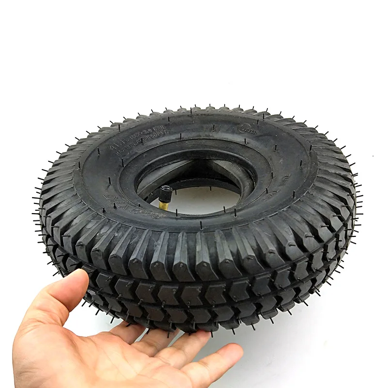 260X85 (3.00-4) Block Pneumatic Tyre With Plastic Rim For Mobility Scooter - View #7