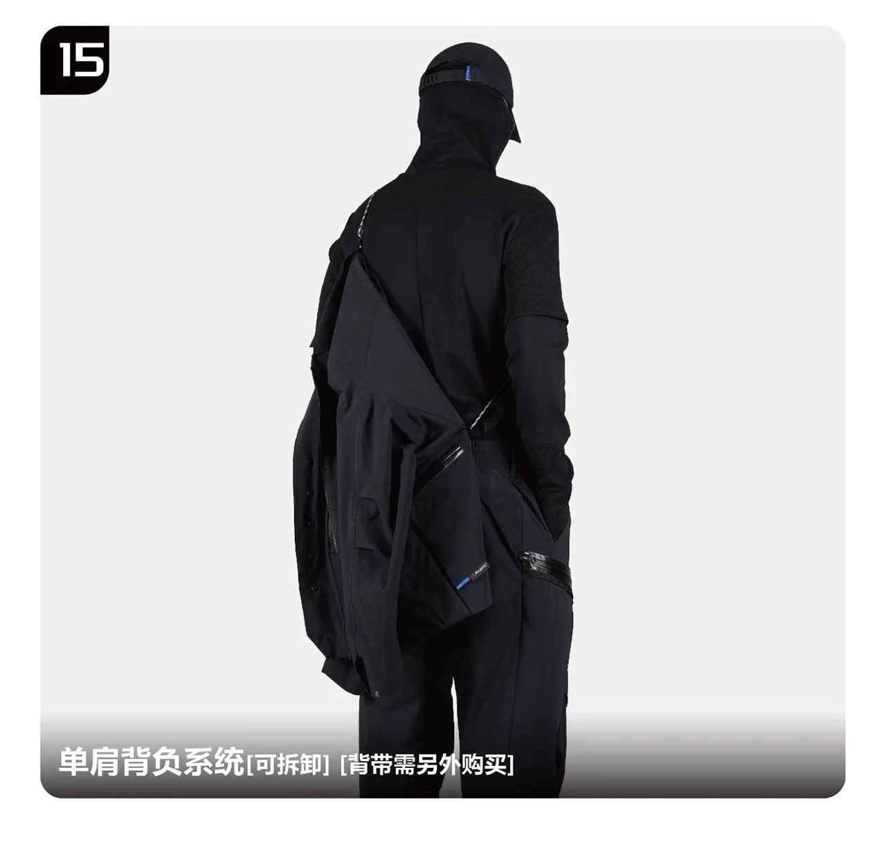 Reindee Lusion 25aw Polartecneoshell functional suit jacket multipocket doubleshape collar techwear -