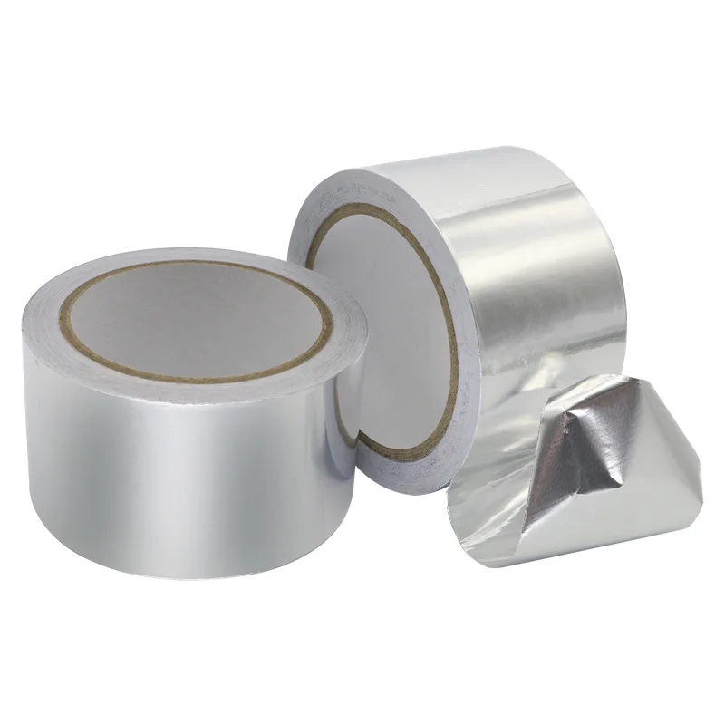 

High Temperature Resistant Smoke Exhaust Pipe Sealing Kitchen Cauldron Leak Proof Sunscreen Heat Insulation Aluminum Foil Tape