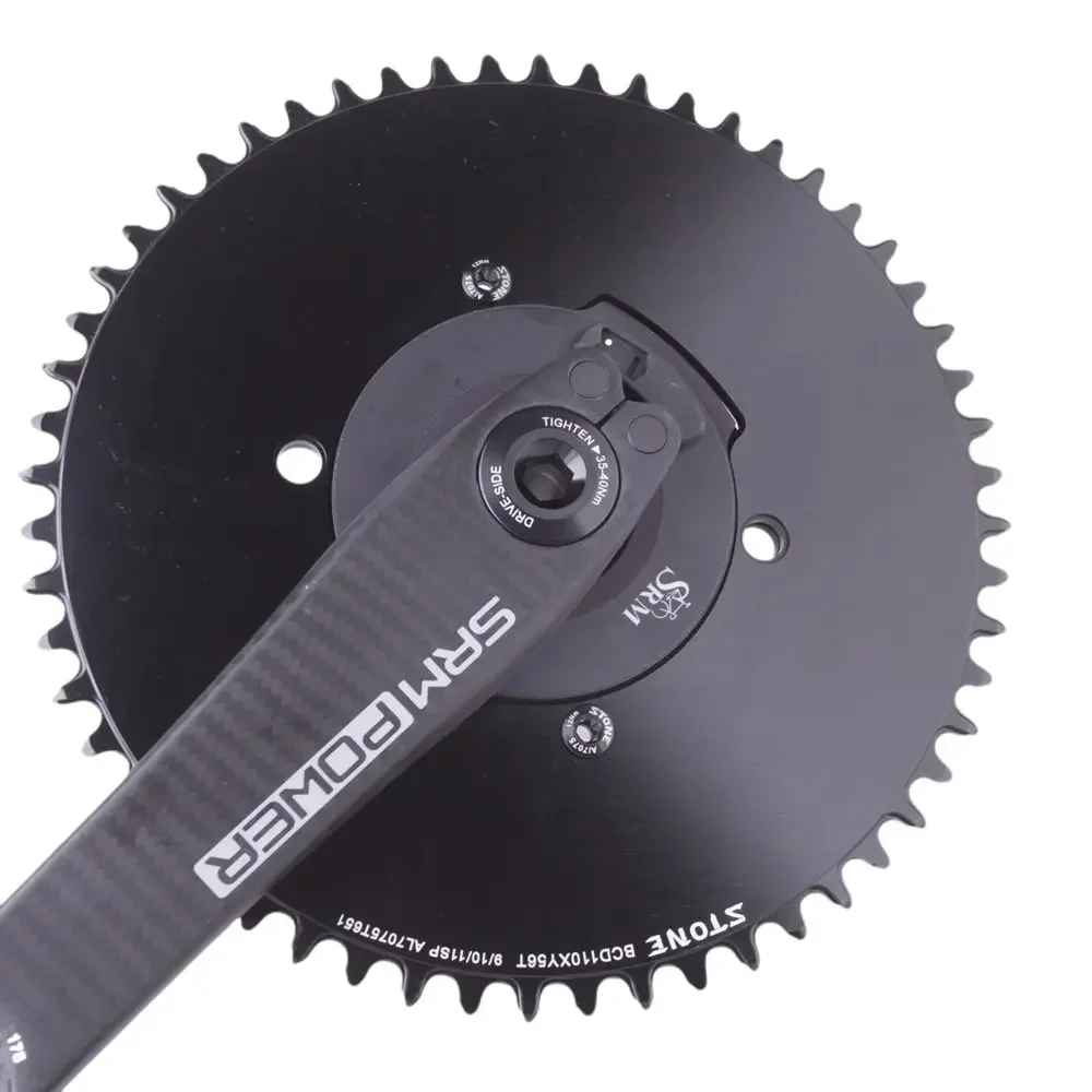 ロードバイク用ストーンチェーンリング,電源計,srm用110bcd,pm7