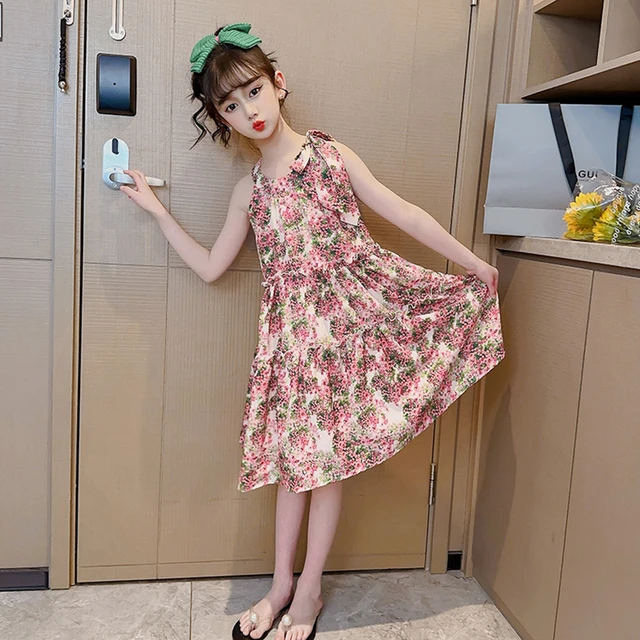 Kids Children Long Dresses For Girls Star Printed Casual Dress Big Girl  Clothes 1800s Dress for Girls Floral Dress Little Girl - AliExpress