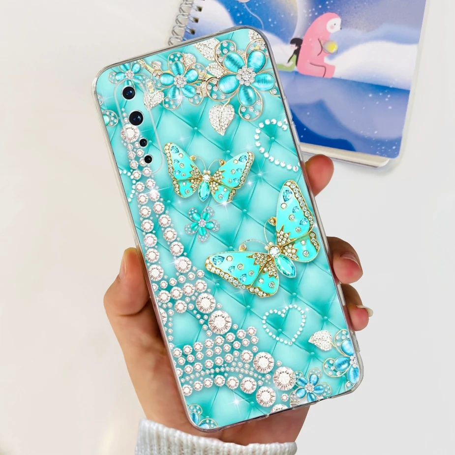 Luxury Painted Clear Silicone Soft TPU Phone Case