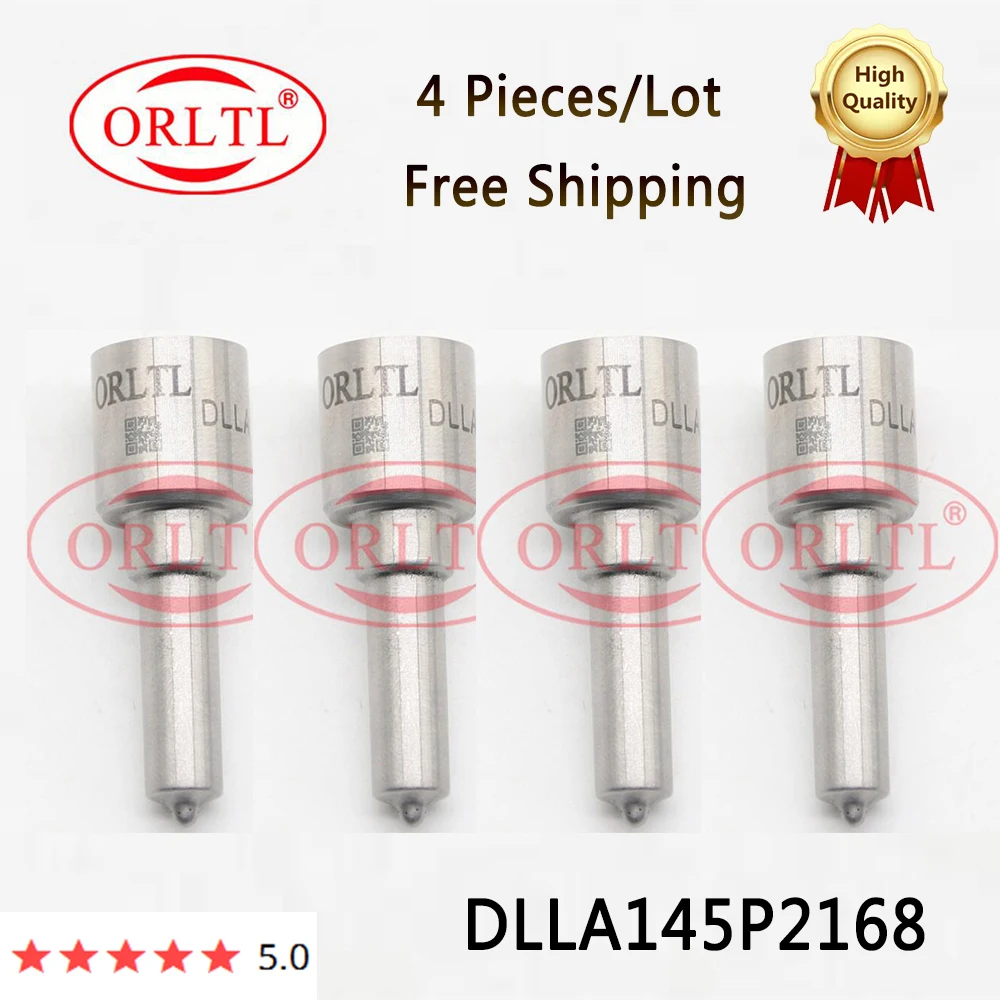 

4 Pieces DLLA145P2168 Common Rail Injector Nozzle 0 433 172 168 Auto Parts 0433172168 For CUMMINS 5285744 0445110376 0445110594