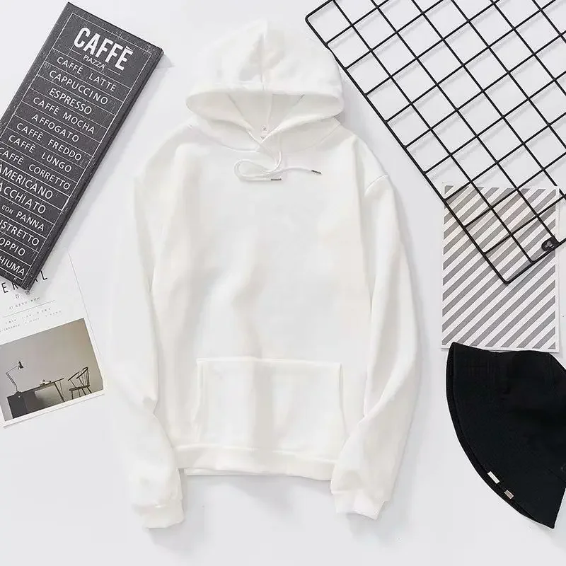 thumbnail image 1 of Sudadera con capucha sólida para hombre, sudadera con capucha holgada para hombre, sudadera con capucha, estética simple, nueva, ofertas de ropa de lujo barata, una pieza Emo, 1 of 5