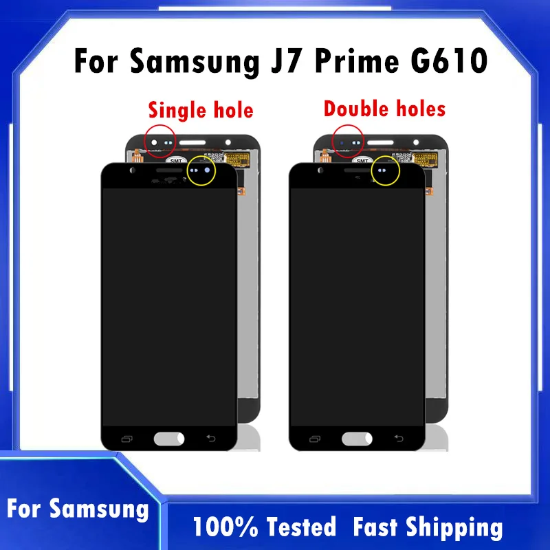 Per Samsung J7 Prime 2016 G610 Lcd Per Samsung Galaxy J7 Prime G610 G610F On7 2016 G6100 Display Lcd Con Touch Screen Digitizer